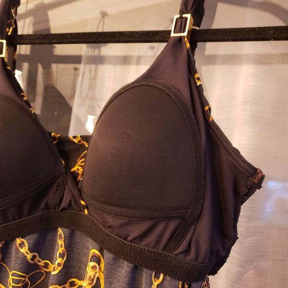 (NEW) Women's Tankini Swimwear Top SIZE 12 - Picture 5 of 5